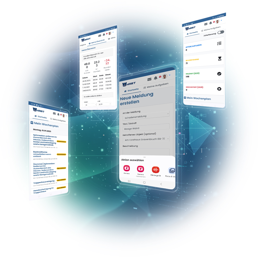 Moderne digitale Arbeitsweise